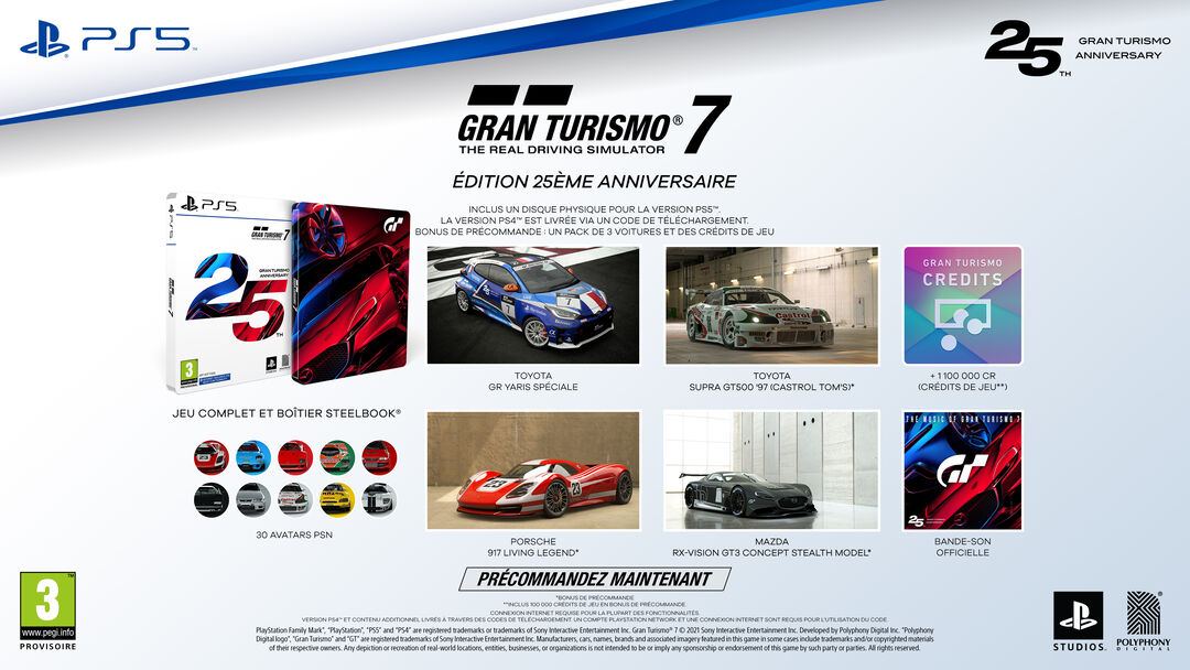 Gran Turismo 7 Edition Limitee